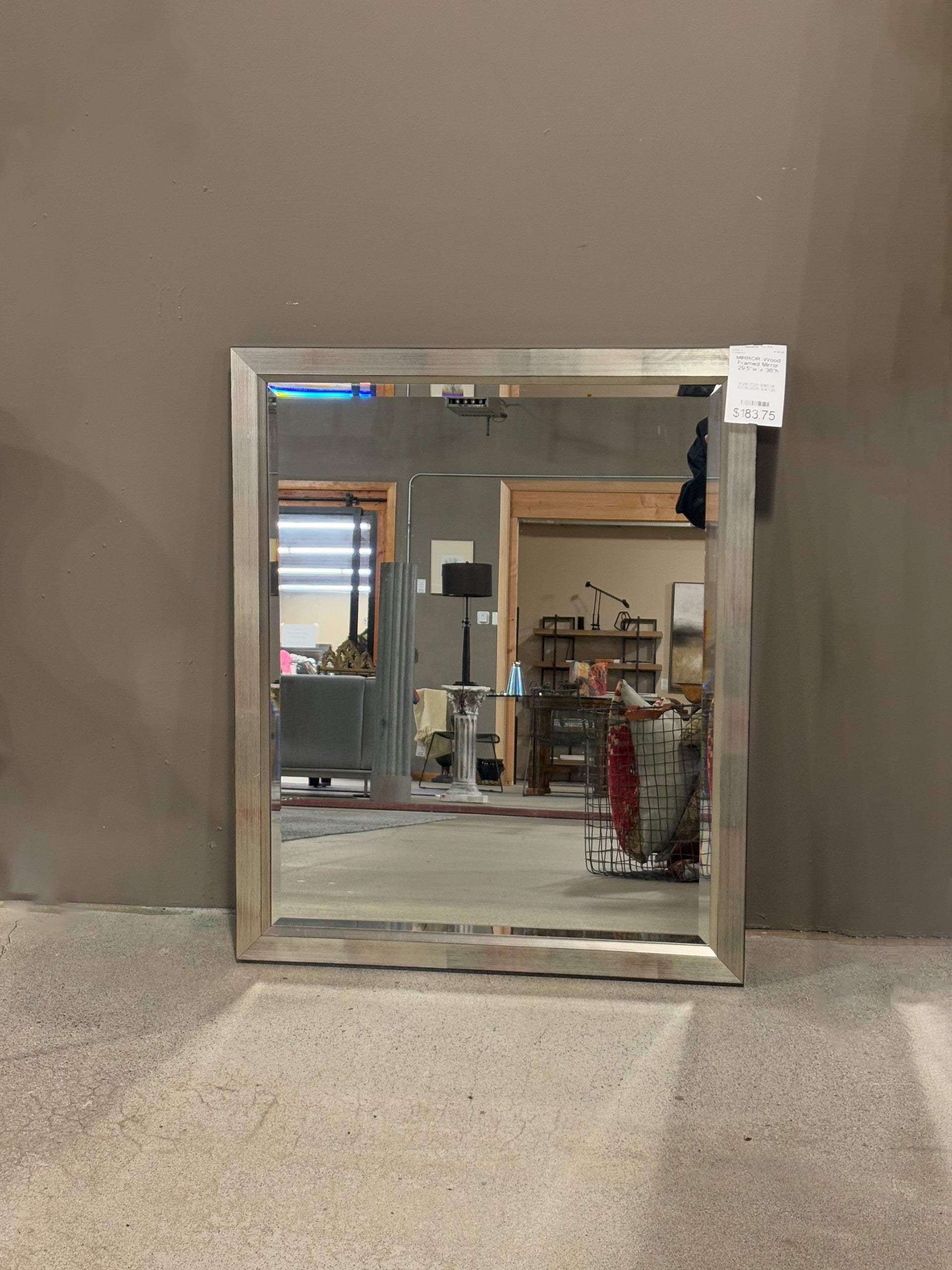 Wood Framed Mirror
