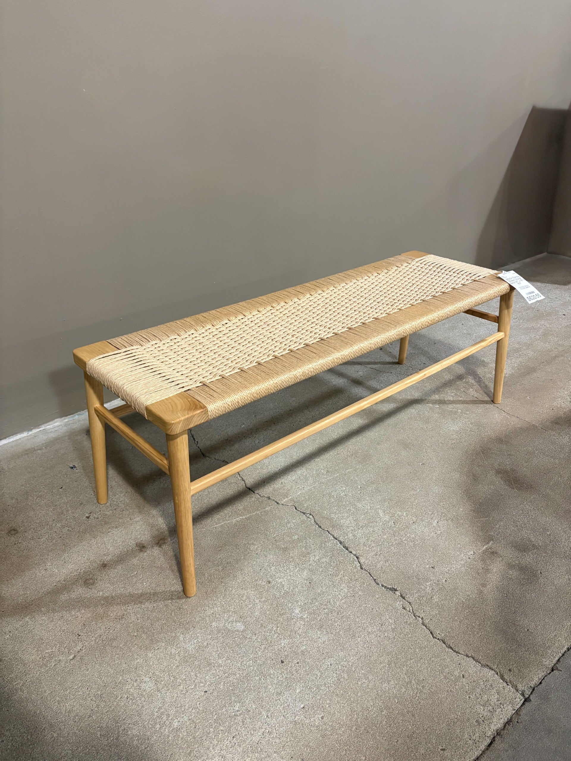 Wicker Bench
