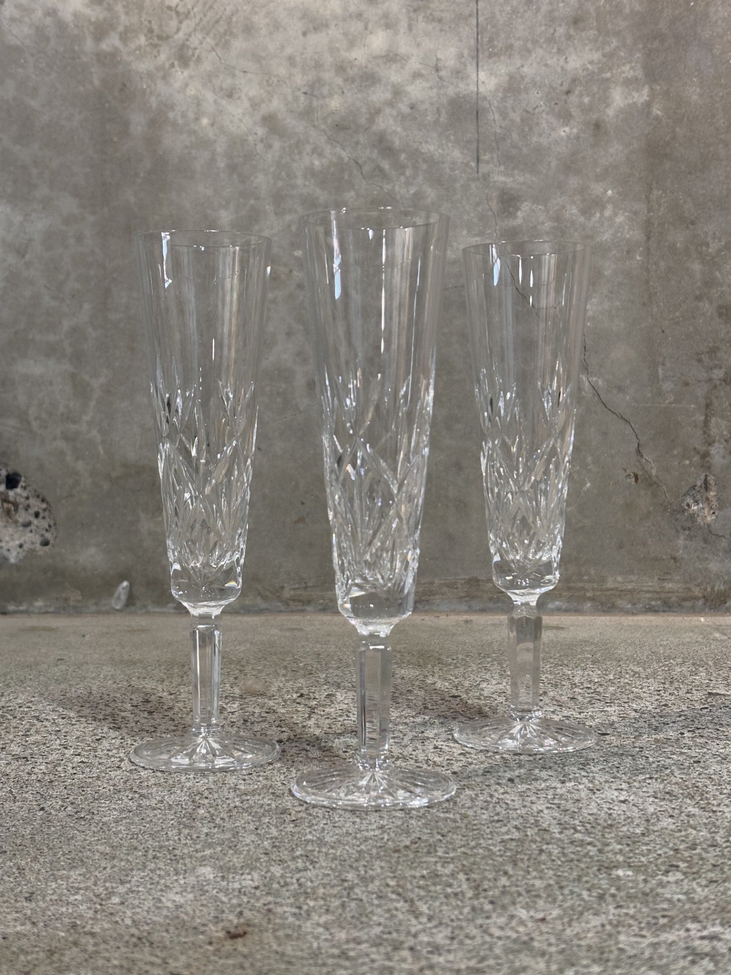 Crystal Flute Set
